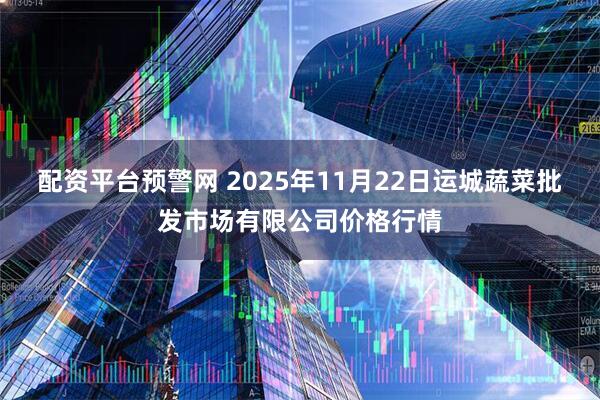 配资平台预警网 2025年11月22日运城蔬菜批发市场有限公司价格行情